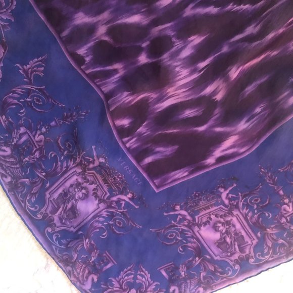 Authentic Versace Silk Scarf - Picture 3 of 7